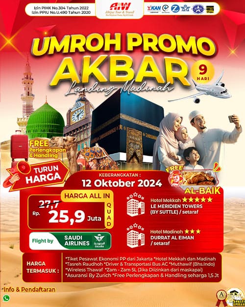 Umroh Landing Madinah ai tuurnharga (1)