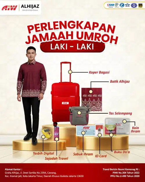 perlengkapan umroh alhijaz